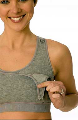 nursing sports bra