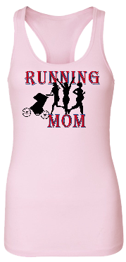 Running Mom II Bamboo Racerback