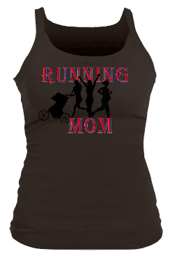 Running MomII Junior Bella Longer Length Rib Tank