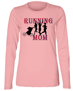 Running MomII Misses Relaxed Fit Bella Long Sleve