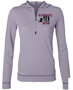 Running Mom II 1/2 Zip Hoodie