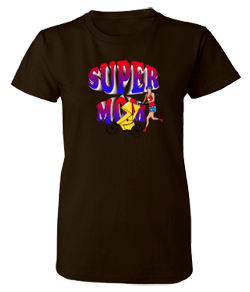 Super Mom Anvil Organic Tee