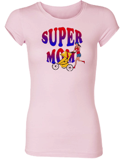 SuperMom Bamboo Crew Tee