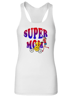 SuperMom Bamboo Racerback Tank