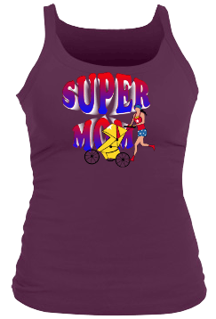 SuperMom Bella Longer Length Strap Tank